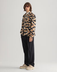 Surchemise &agrave; motif camouflage Tiger