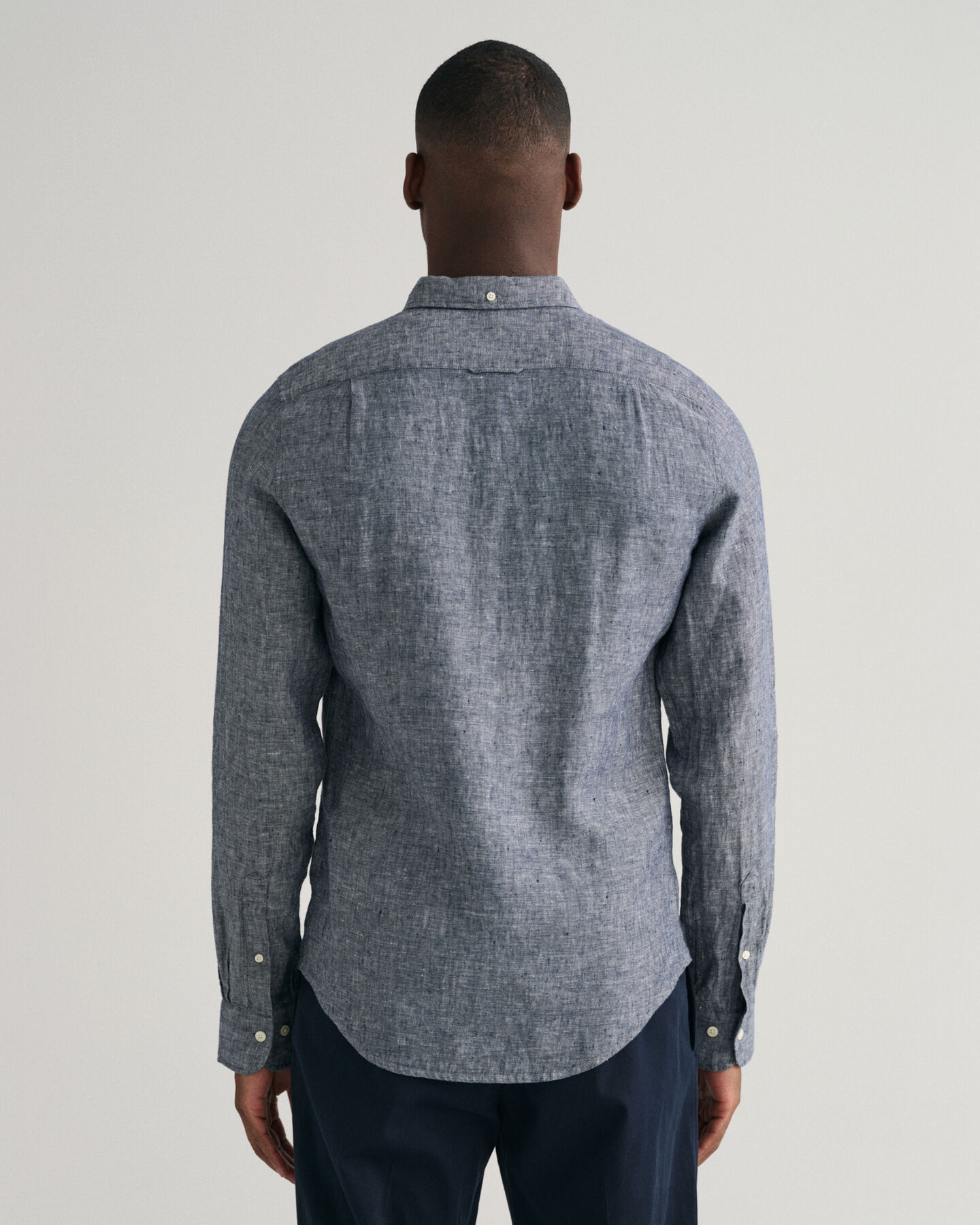 Chemise slim fit en lin