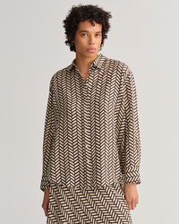 Chemise relaxed fit Geometric
