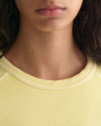 Sweat-shirt &agrave; manches courtes Sunfaded