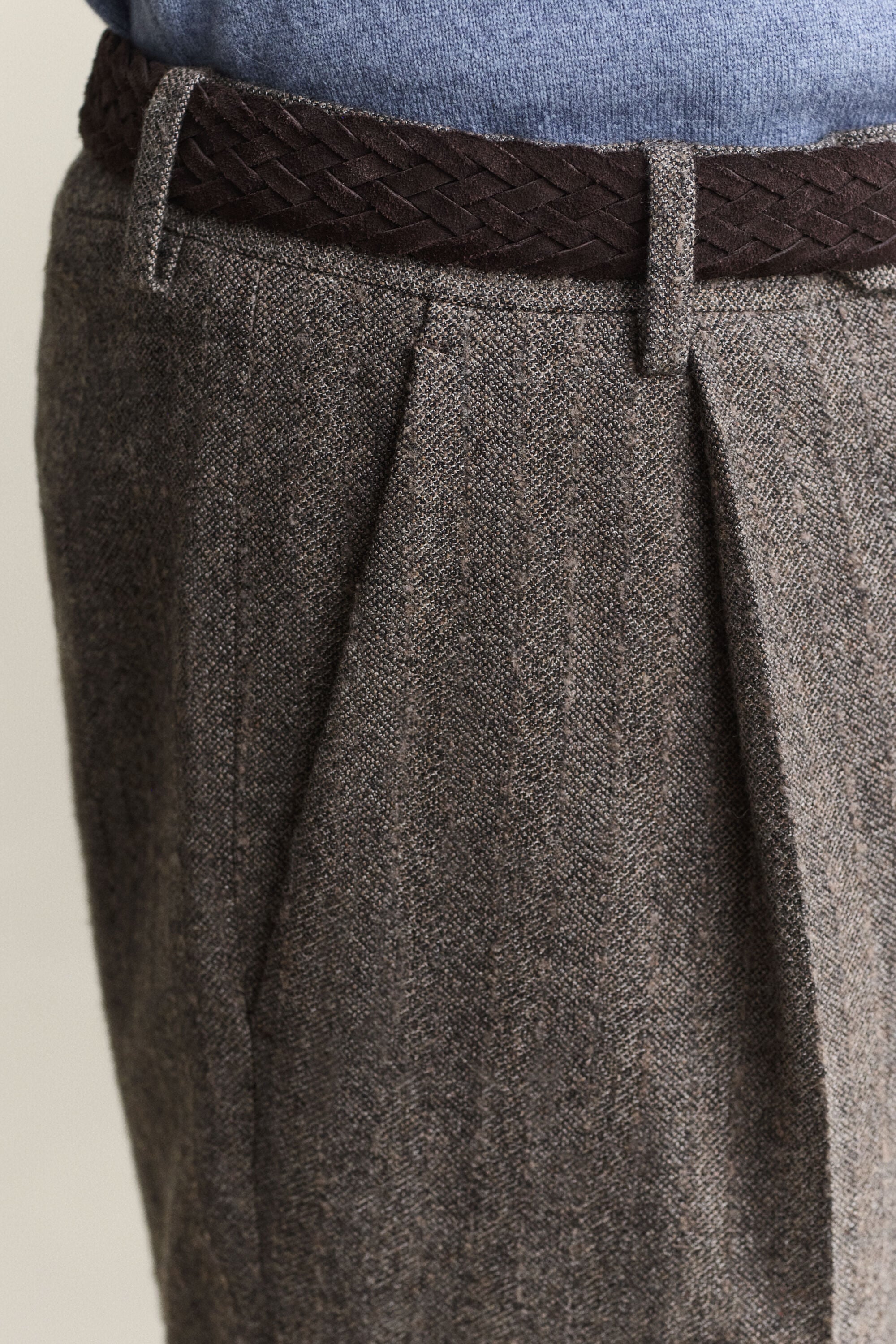 Pantalon de costume à rayures tennis