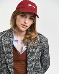 Veste blazer relaxed fit à chevrons