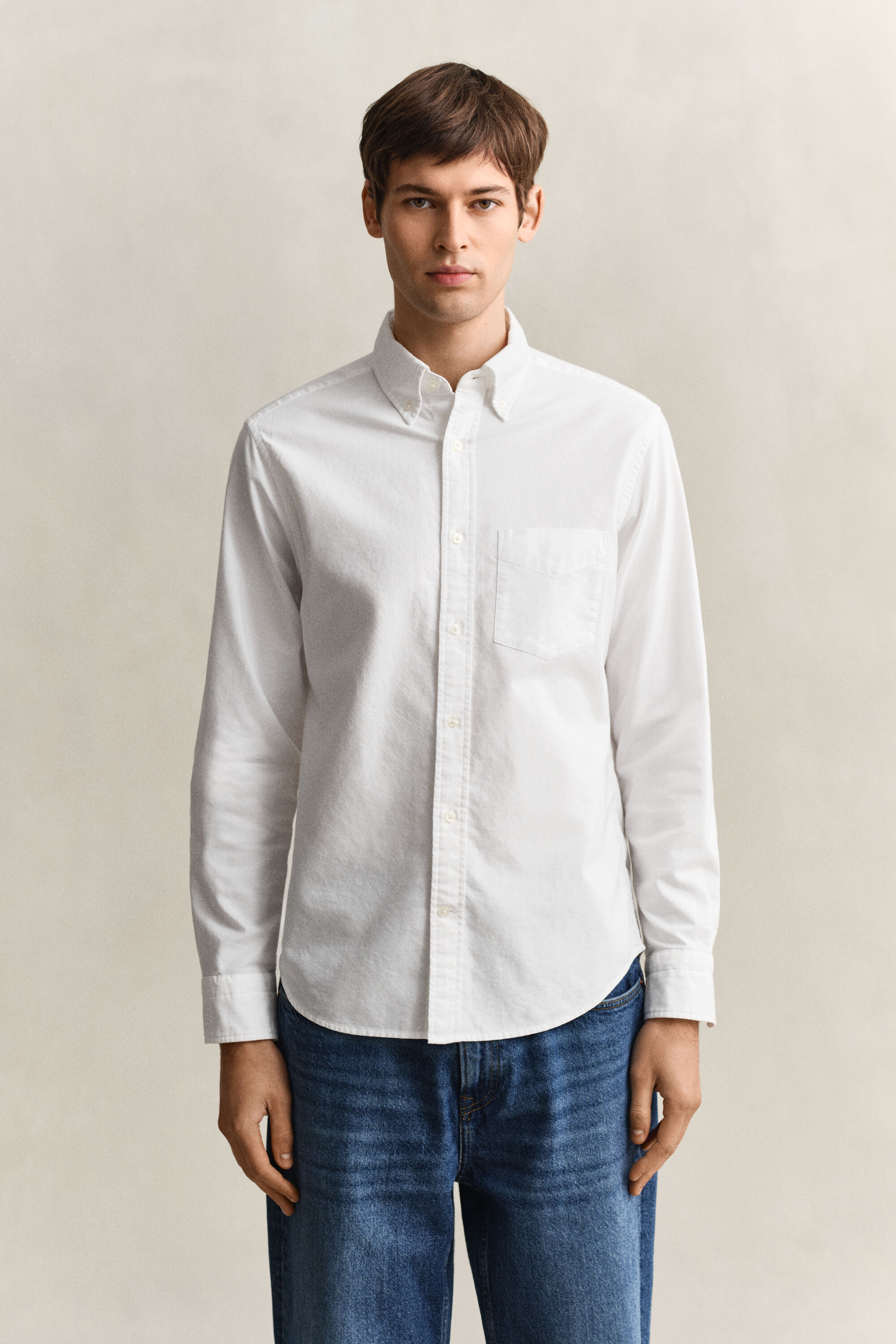 Chemise en coton Oxford Archive