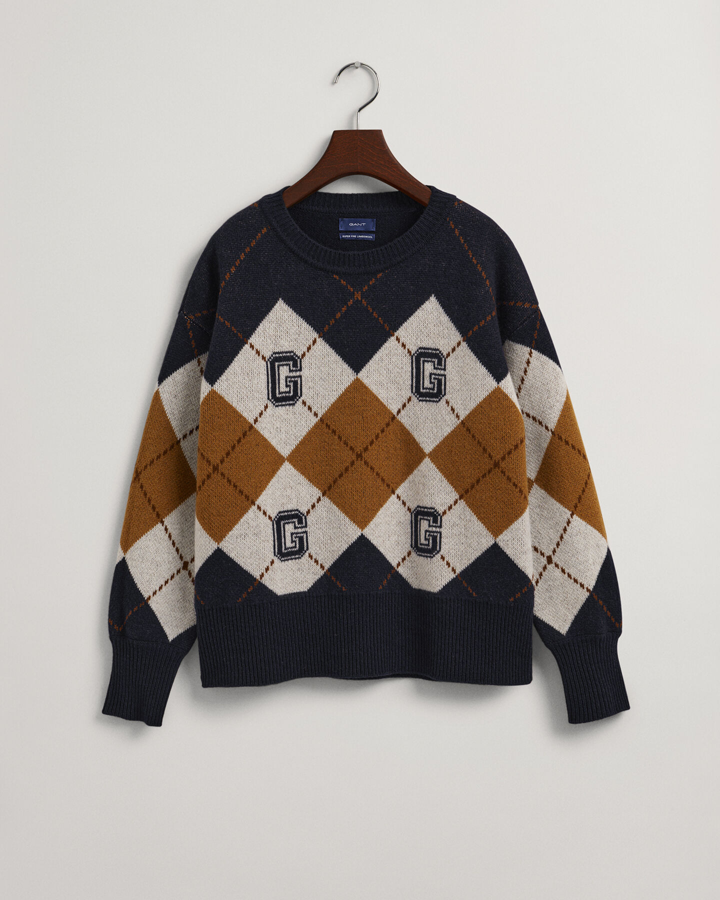 Pull ras du cou Argyle
