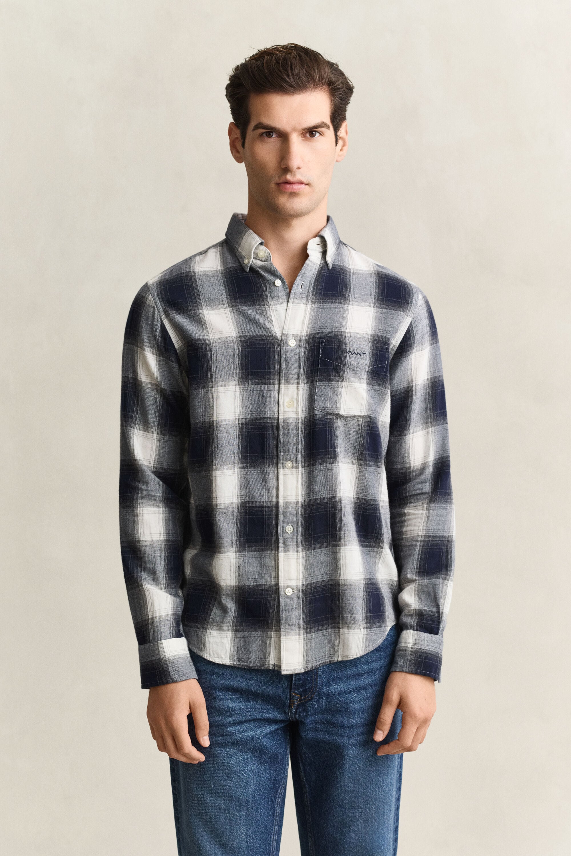 Chemise en flanelle à carreaux Windblown