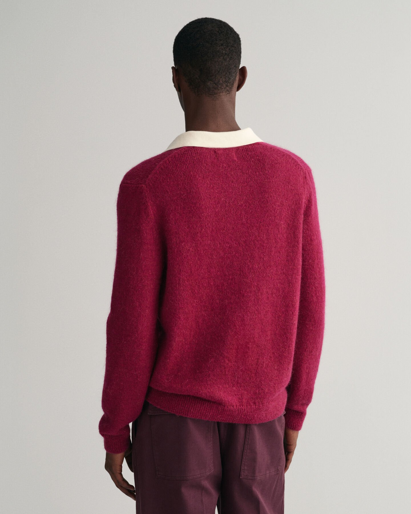 Rugger en coton et mohair