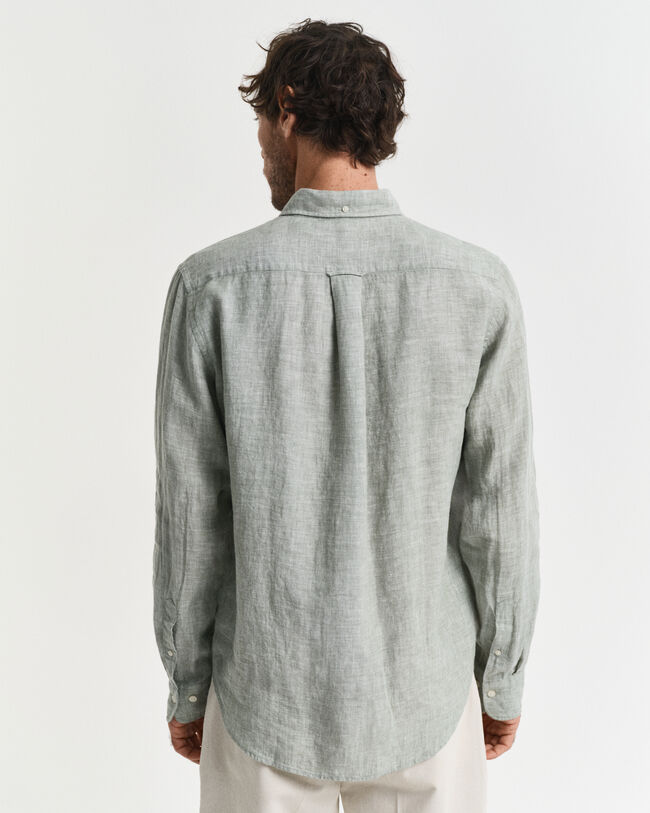 Chemise coupe regular en lin