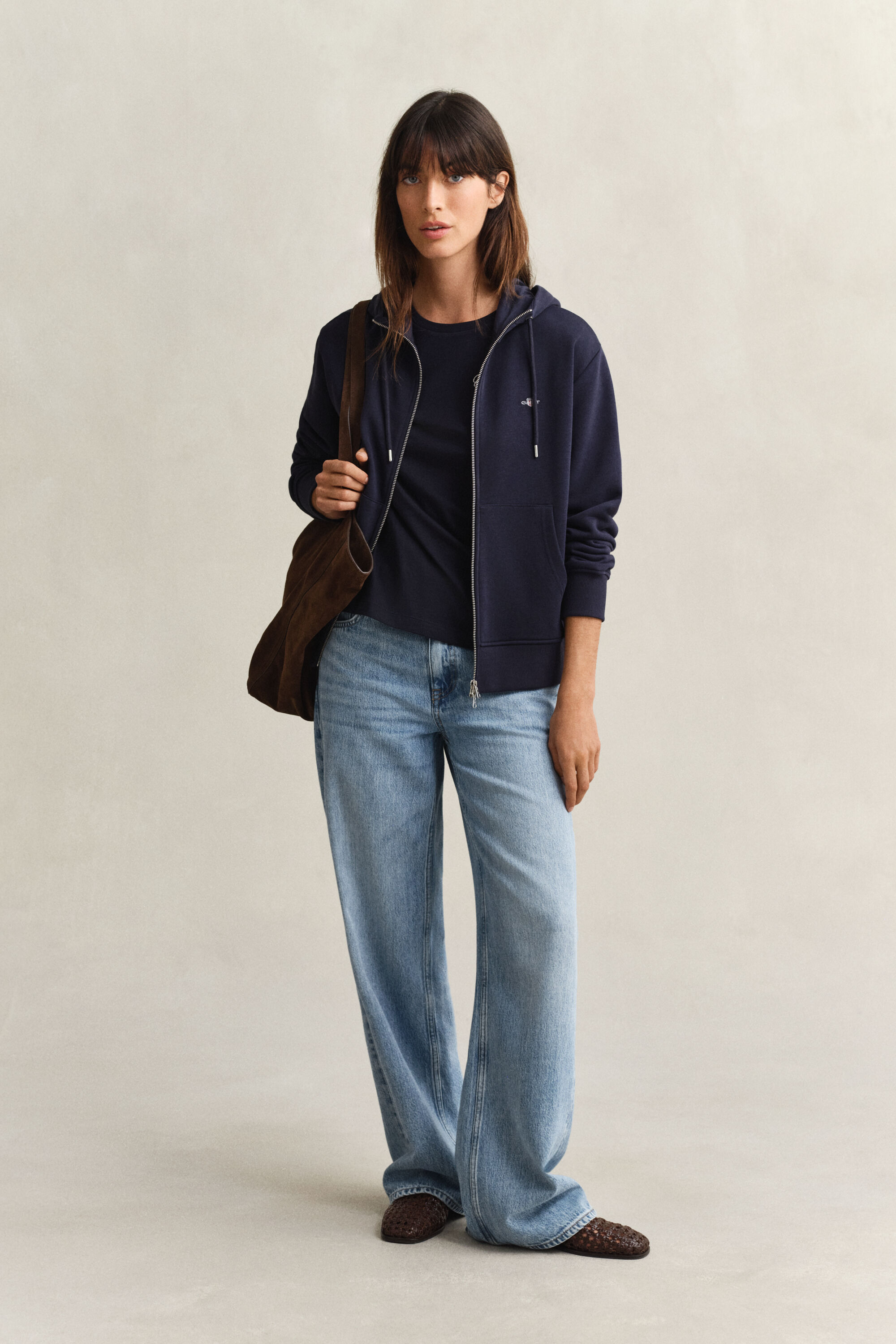 Sweat à capuche zippé Shield