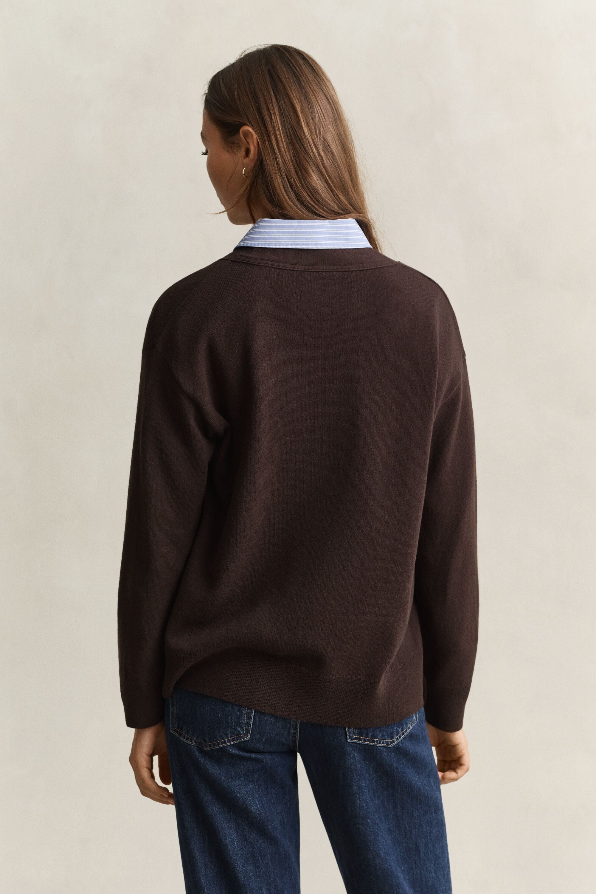 Cardigan en laine d'agneau ultrafine