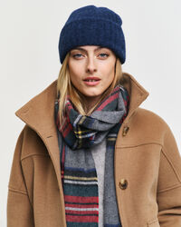 Bonnet en laine d'alpaga m&eacute;lang&eacute;e