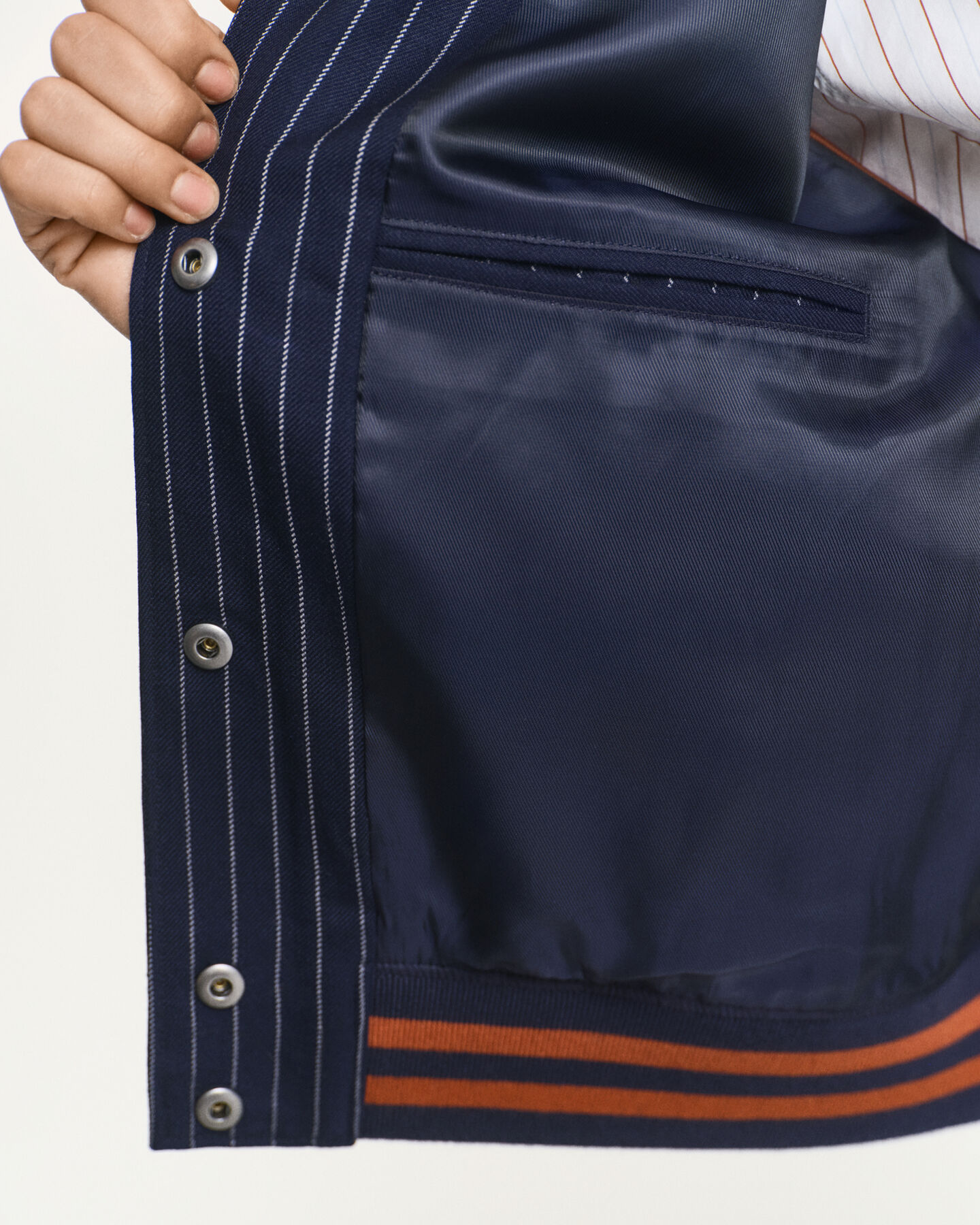 Veste Varsity de GANT à rayures tennis