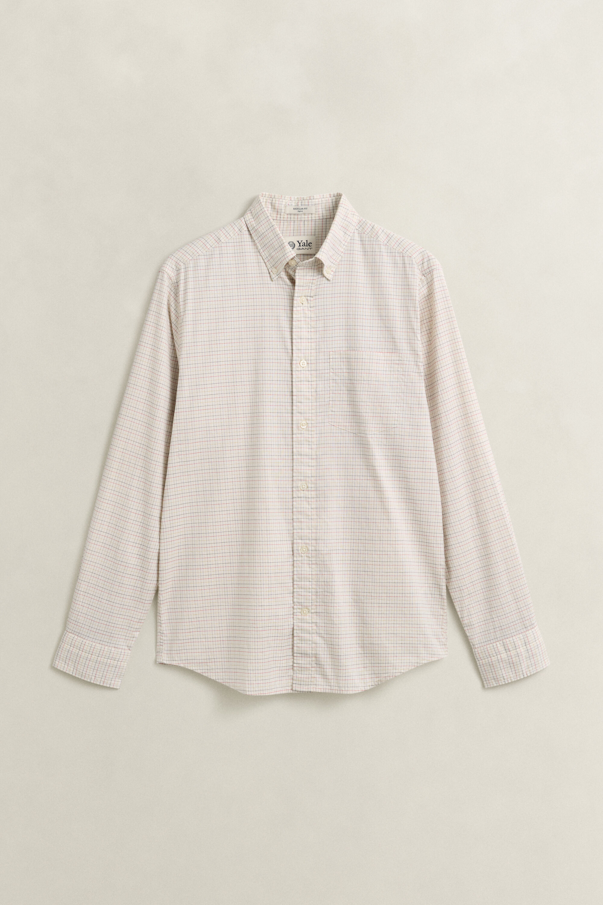 Chemise en coton Oxford à carreaux Gant x Yale