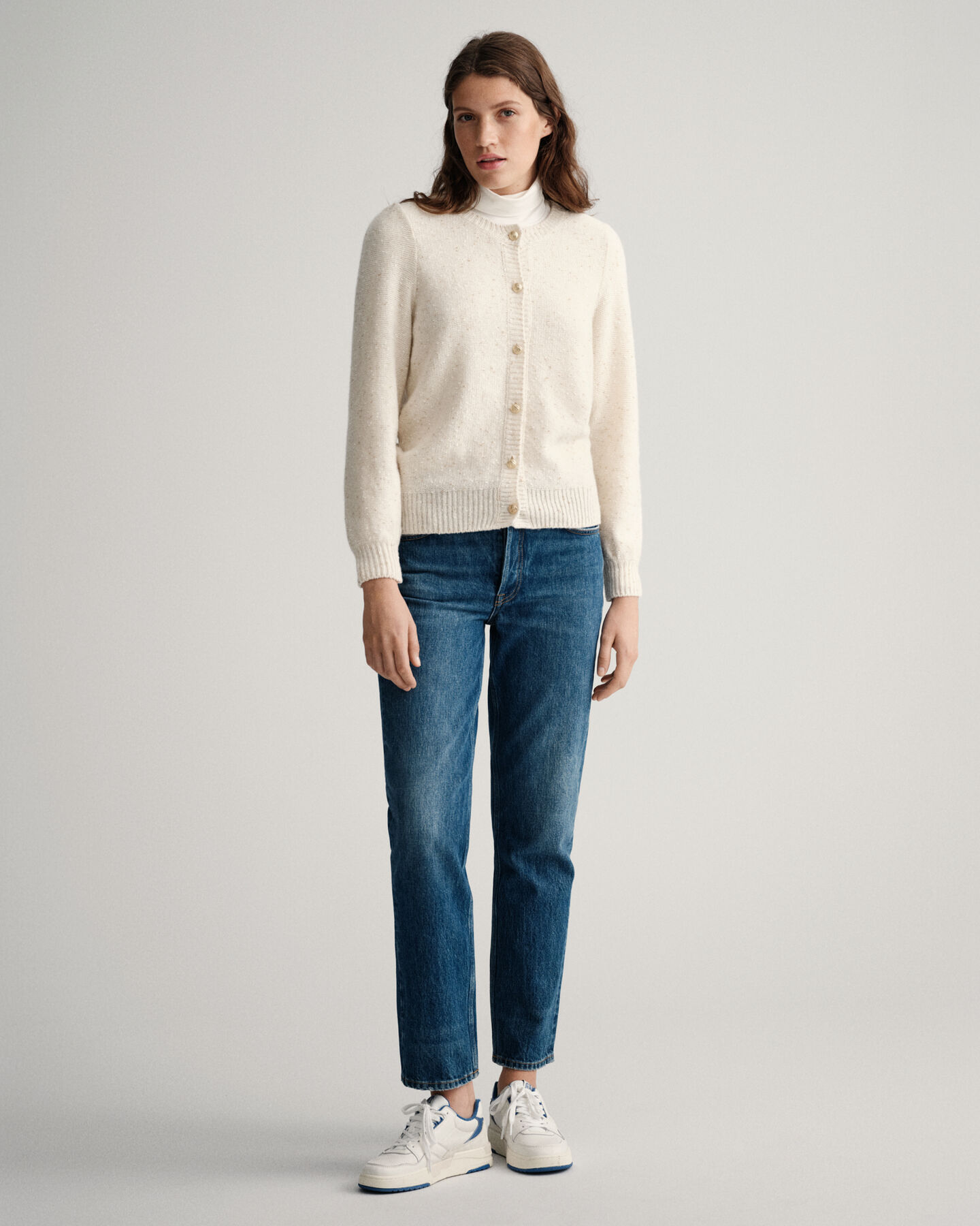 Cardigan ras du cou Sparkling