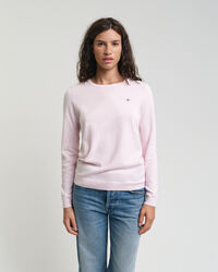 Pull ras du cou en coton Seasonal Essential