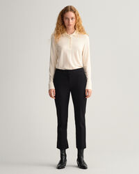 Pantalon cigarette en jersey