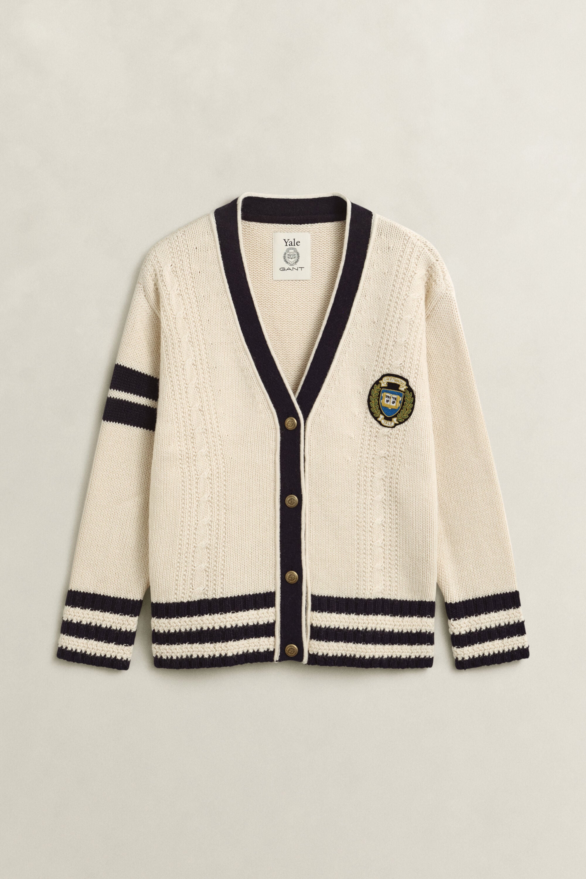 Cardigan universitaire Gant x Yale