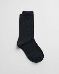 Chaussettes c&ocirc;tel&eacute;es en laine m&eacute;rinos