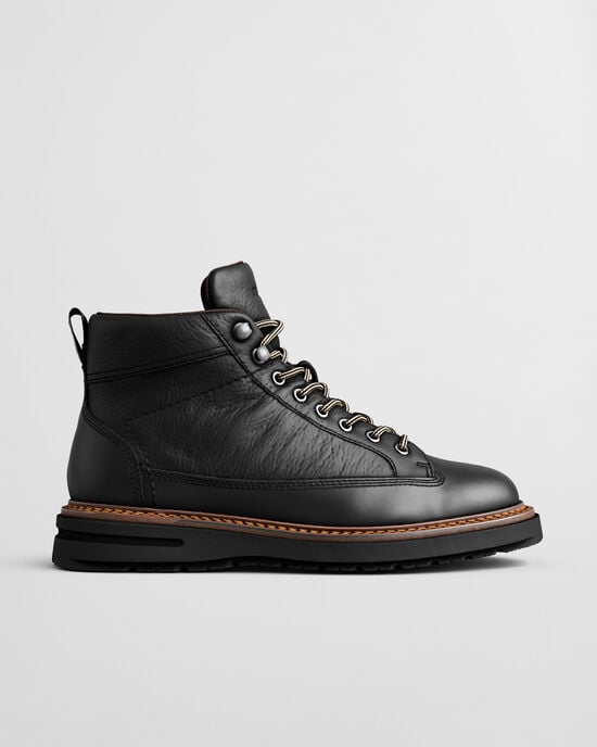 Bottines mi-hautes en cuir Hillprep