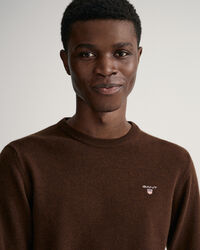 Pull ras du cou en laine d'agneau ultrafine