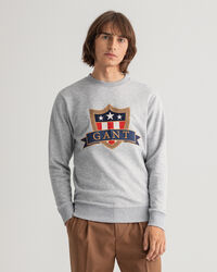 Sweat-shirt ras du cou Banner Shield