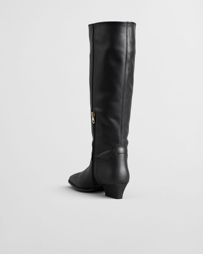 Bottes hauteur genou en cuir Bassotte