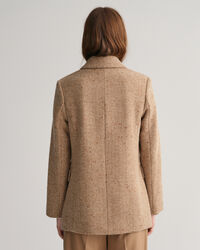 Veste blazer regular fit à chevrons