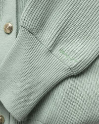 Cardigan en coton c&ocirc;tel&eacute;