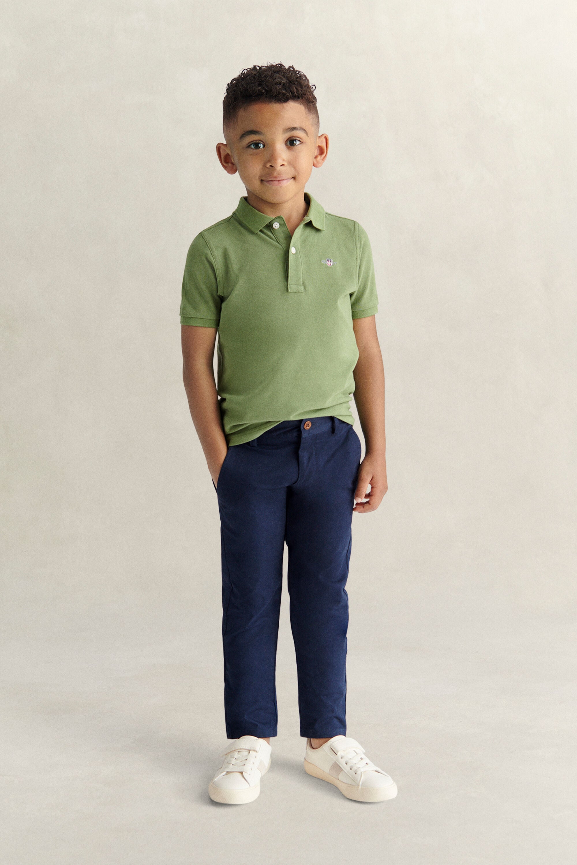 Polo avec écusson Enfant