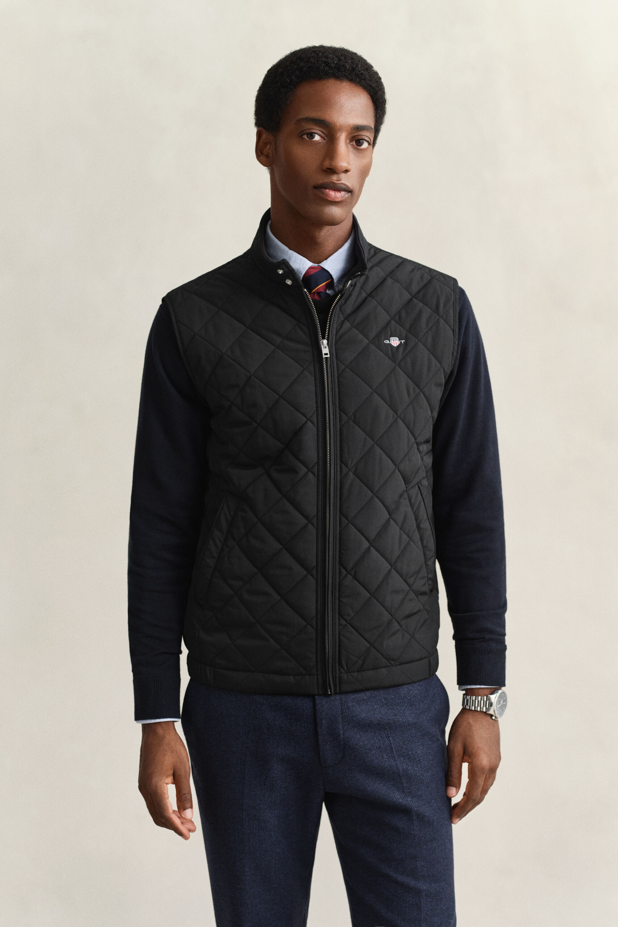 Doudoune sans manches matelassée Windcheater