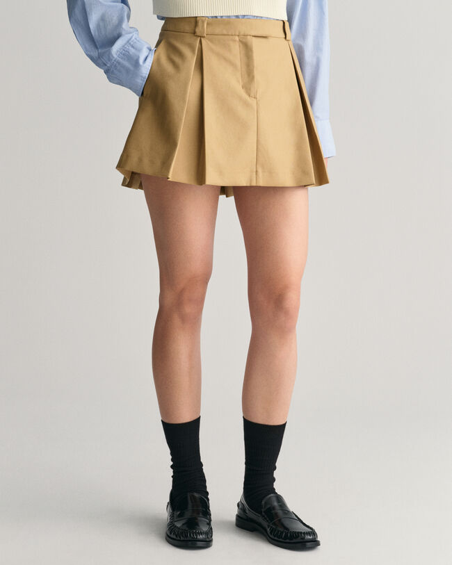 Mini-jupe plissée