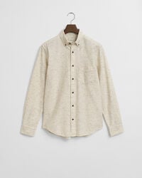 Chemise coupe regular en flanelle mouchetée