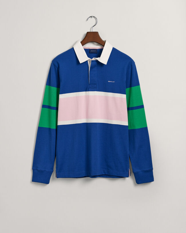 Polo Rugger en colour-block