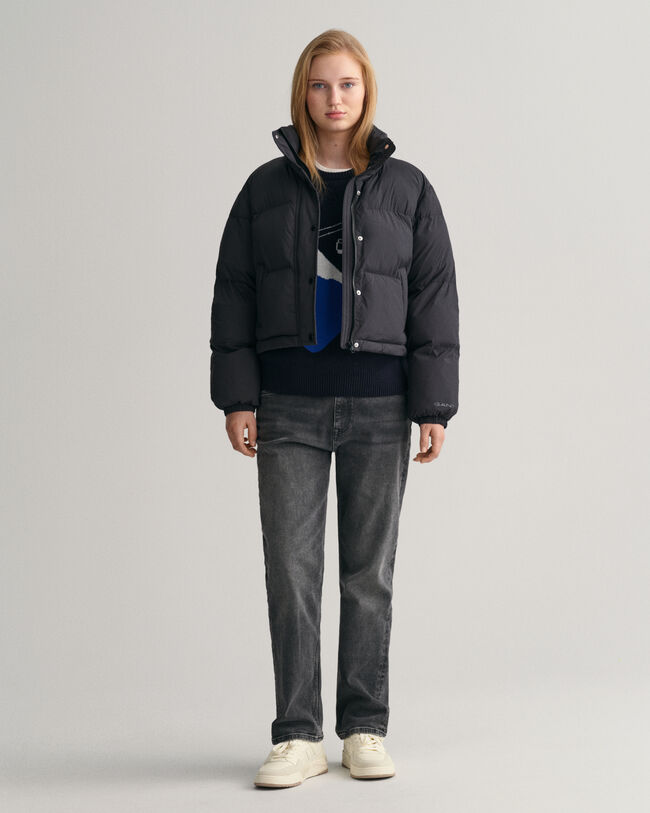 Pull ras du cou en jacquard Alpine Teens