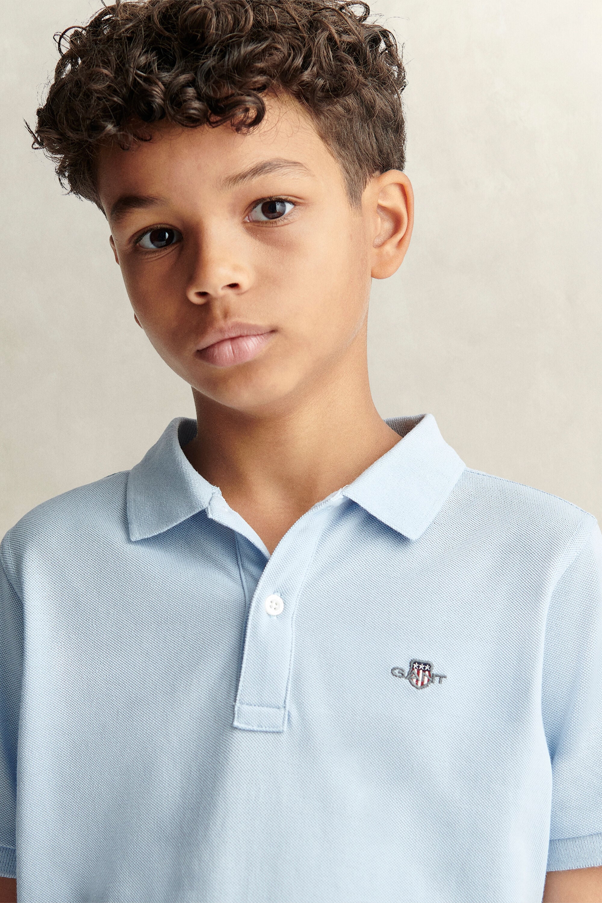 Polo avec écusson Ado