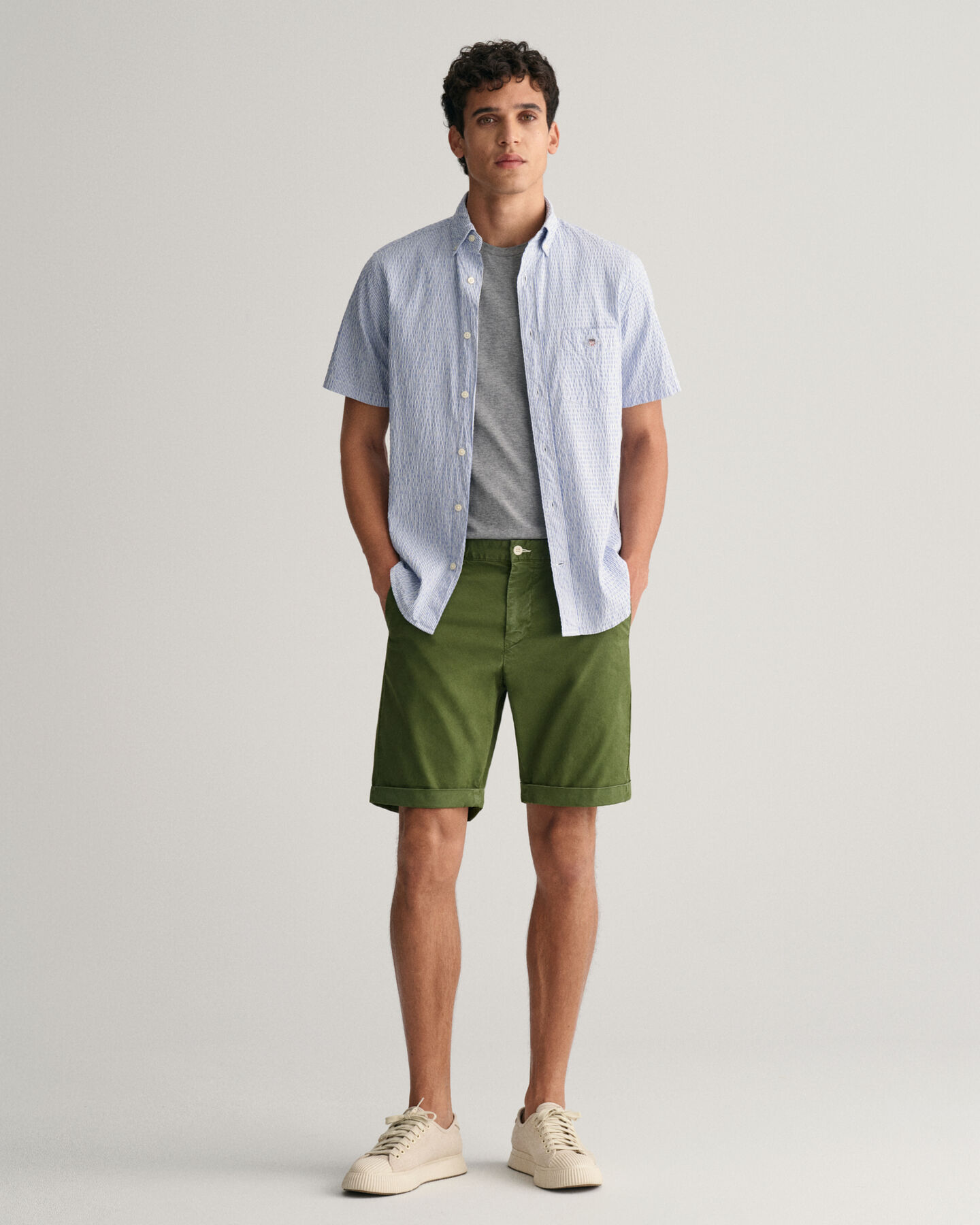 Short regular fit Sunfaded