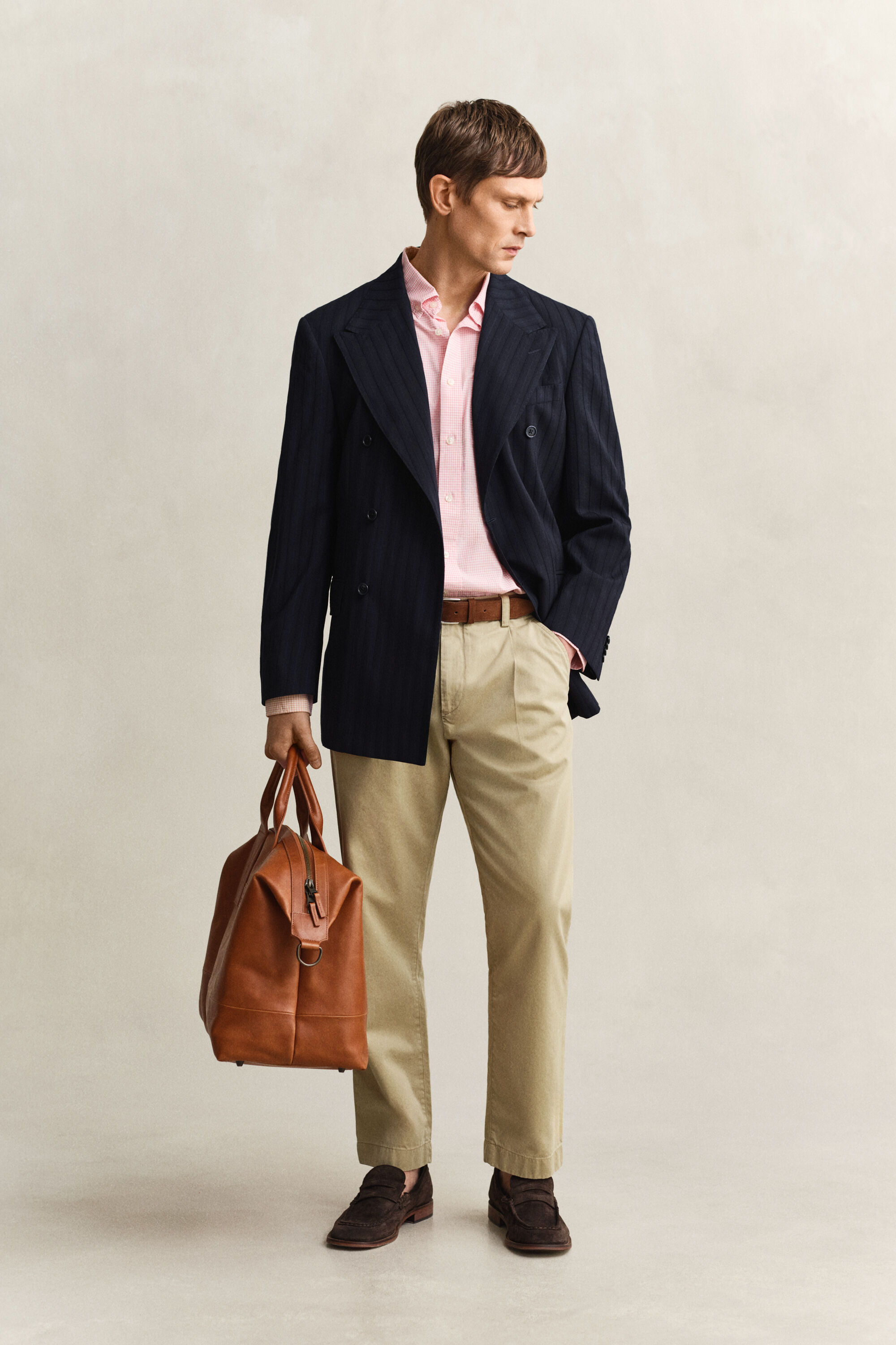 Chemise vichy en popeline classique