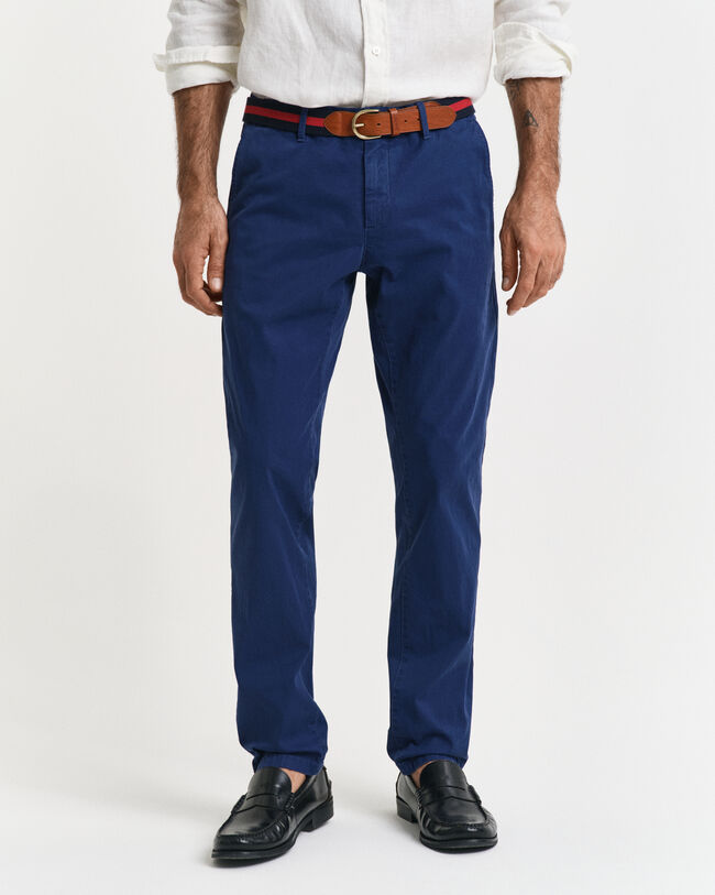 Pantalon chino coupe slim Sunfaded