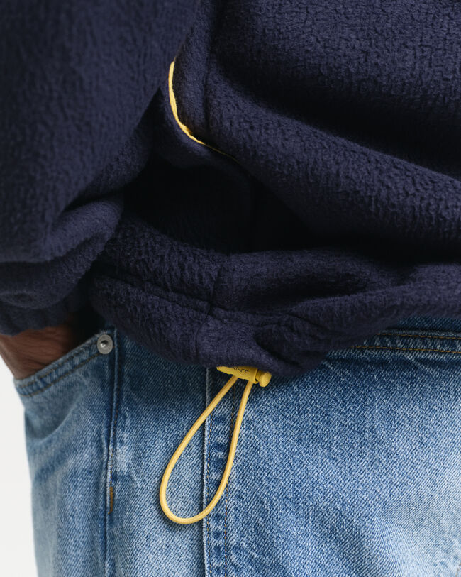 Polaire en colour-block