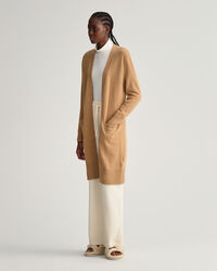 Cardigan long en laine