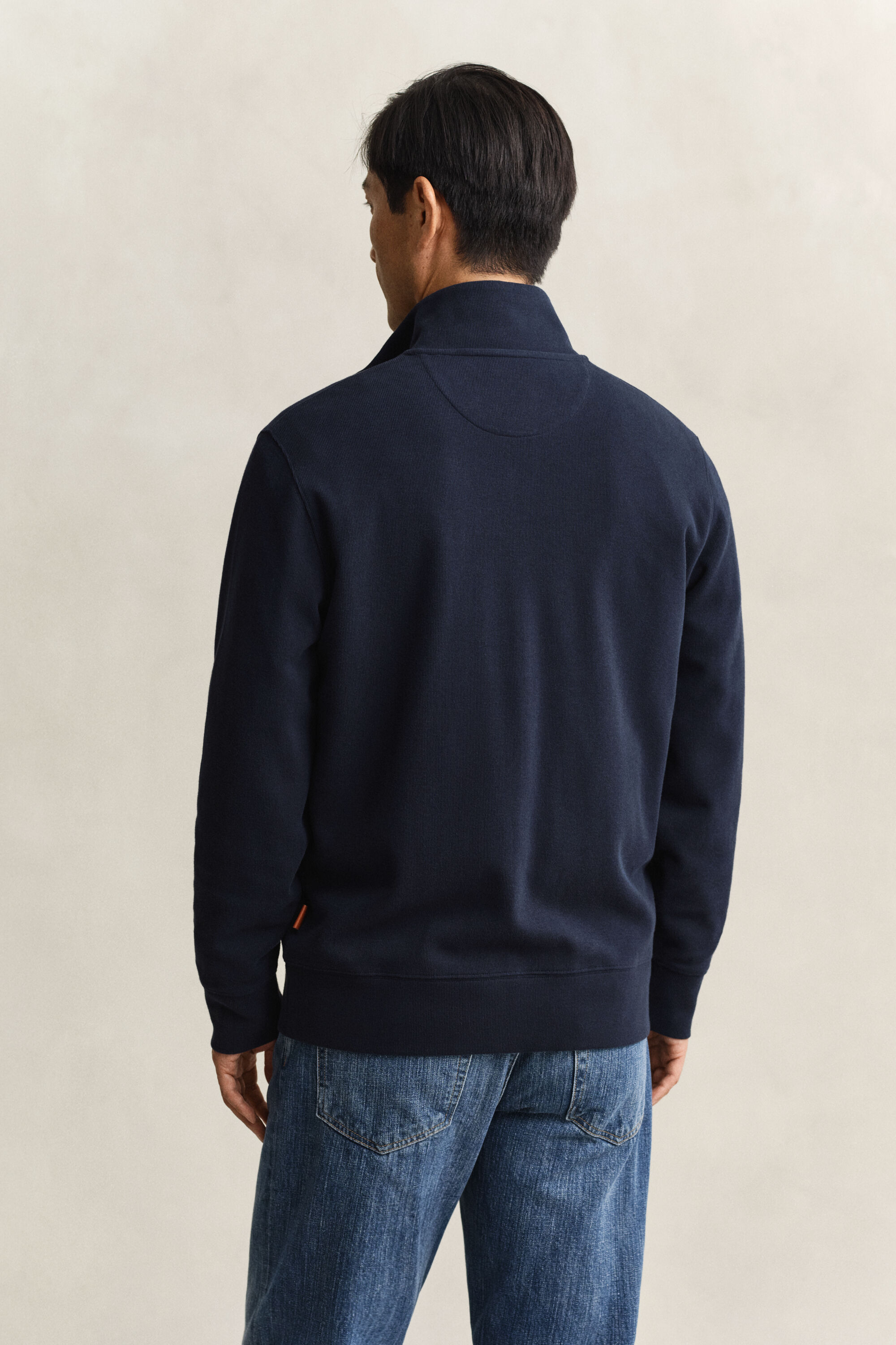 Sweat-shirt zippé Sacker Rib