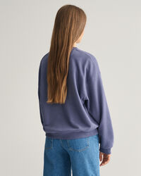 Sweat-shirt ultra-ample Script Graphic Teen Girls