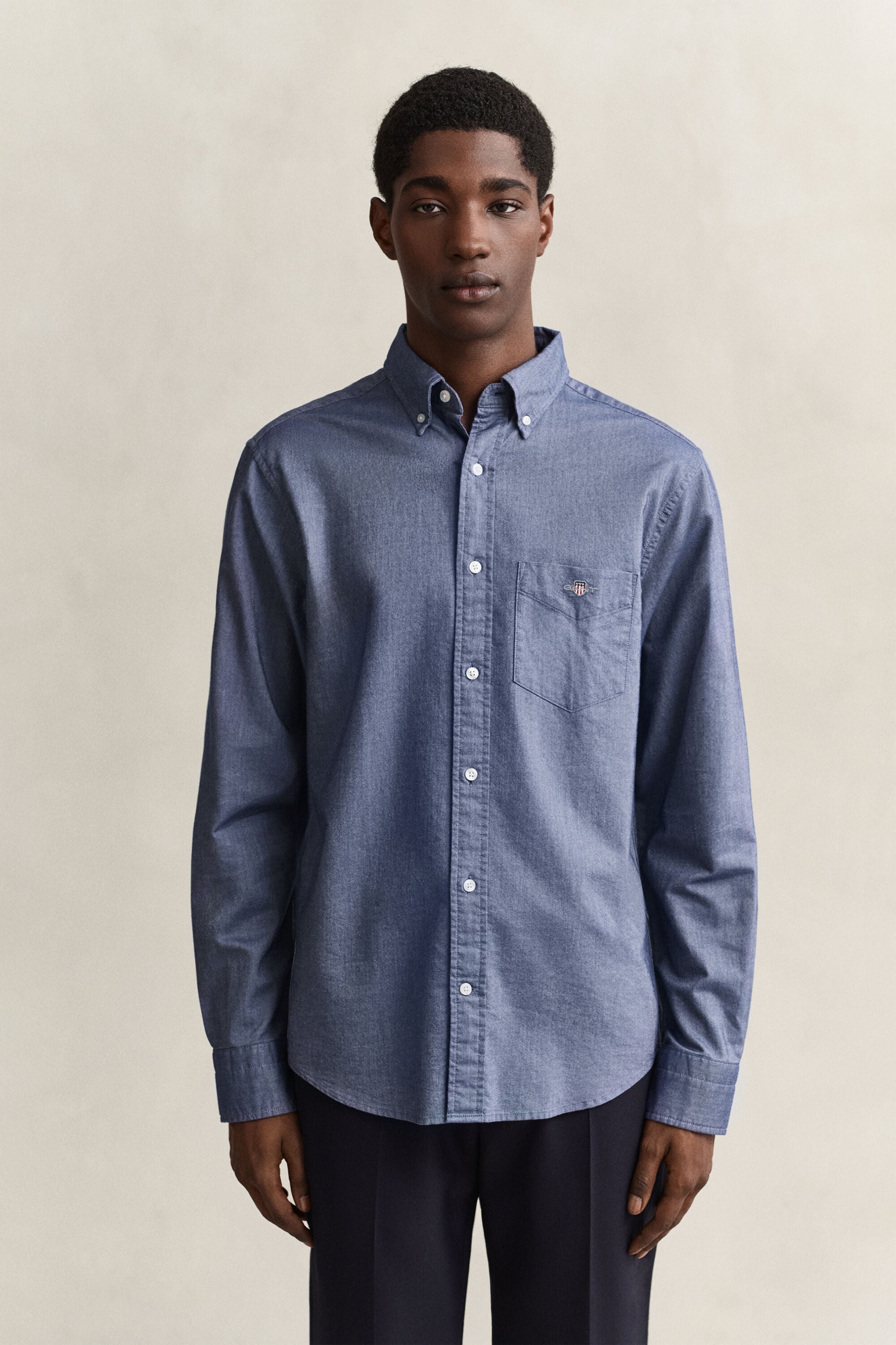 Chemise regular en coton Oxford classique