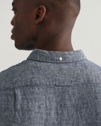 Chemise slim fit en lin