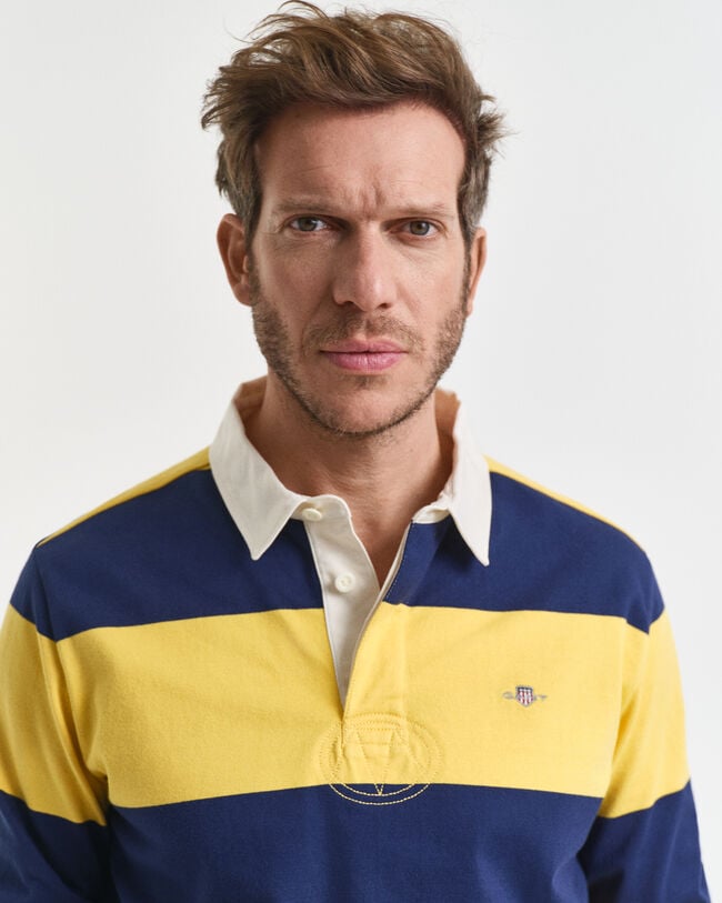 Heavy Rugger à rayures en colour-block