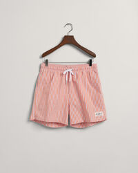 Short de bain classic fit en seersucker