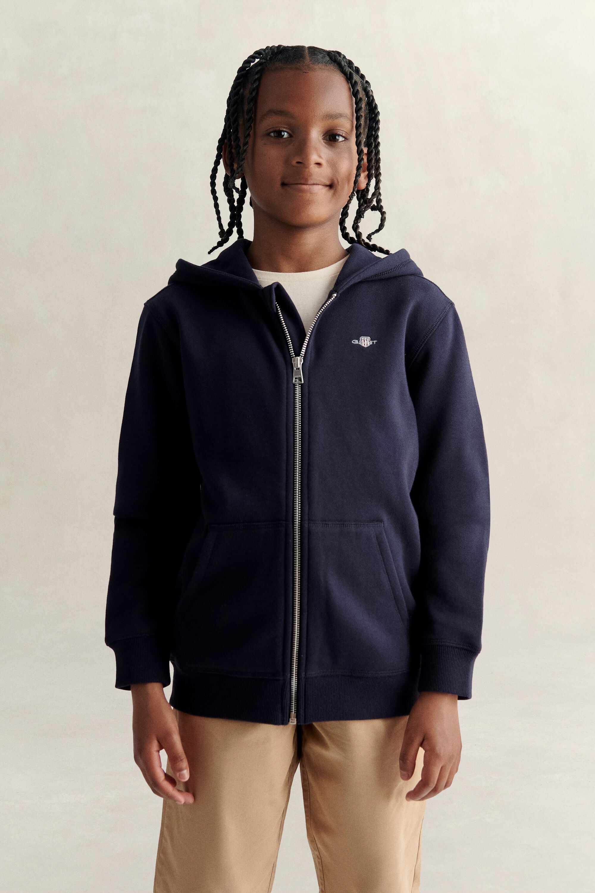 Sweat à capuche zippé Shield Ado