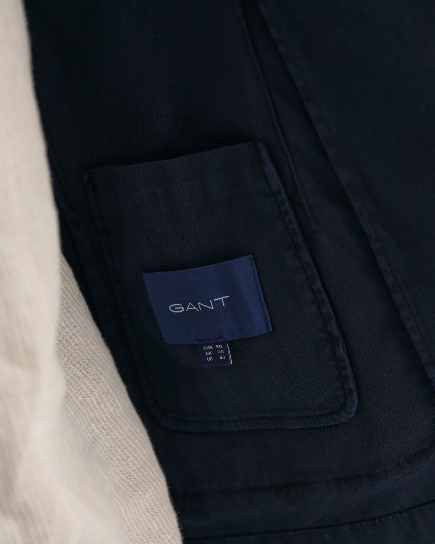 Veste blazer de costume en coton