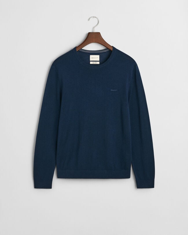 Pull ras du cou en laine mérinos extrafine