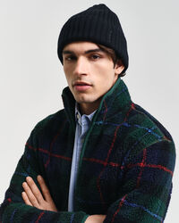 Veste en polaire à carreaux