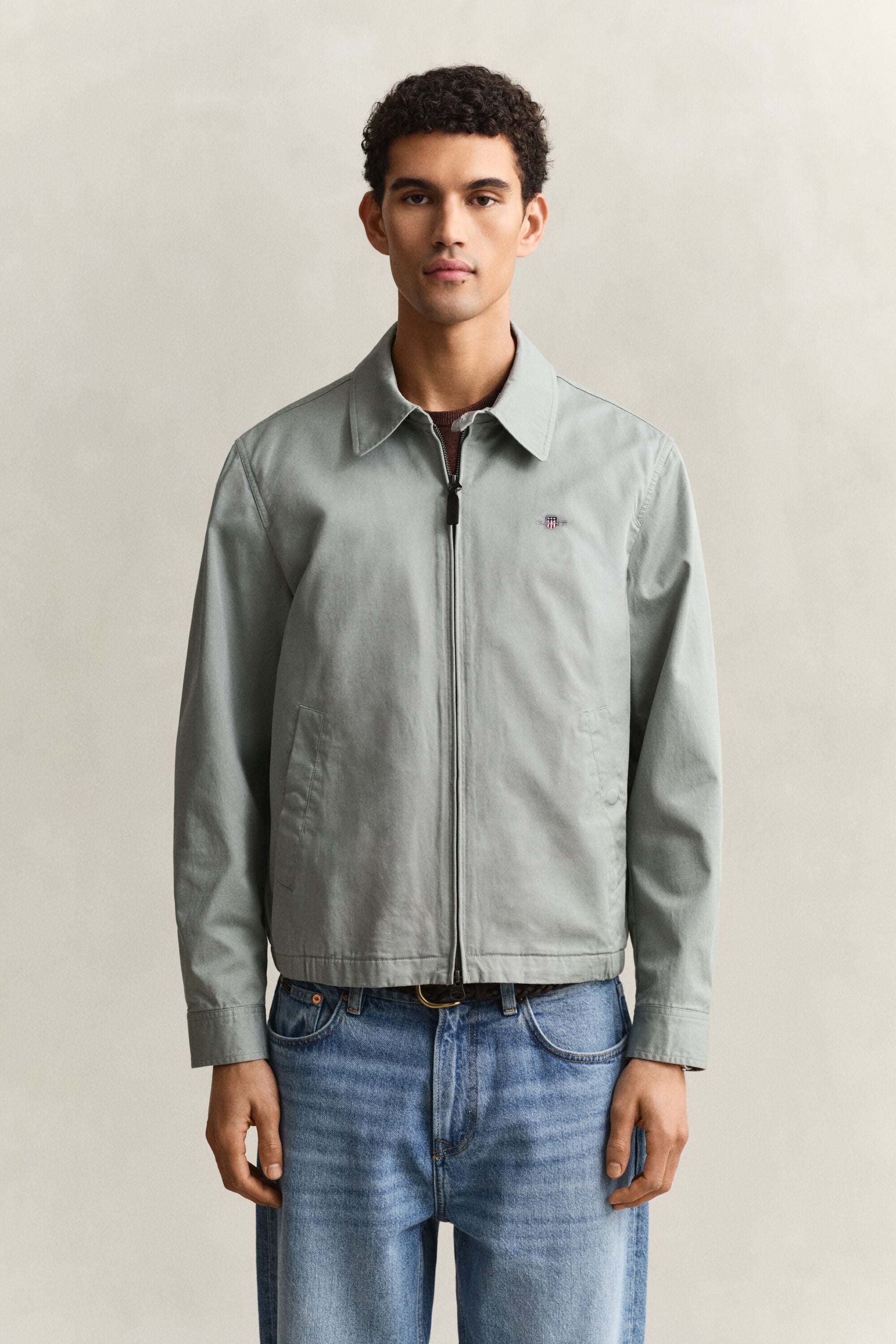 Veste Windcheater en coton